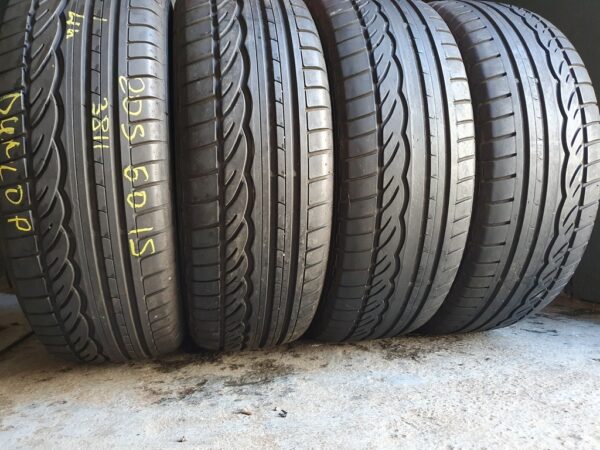 Шины бу 205 60 R15 Лето Dunlop