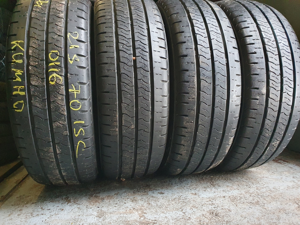 Шины бу 215 70 R15C Лето Kumho Шины бу 215 70 R15C Лето Kumho