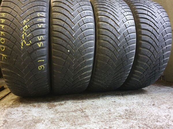 Шины бу 215 55 R16 Зима Hankook