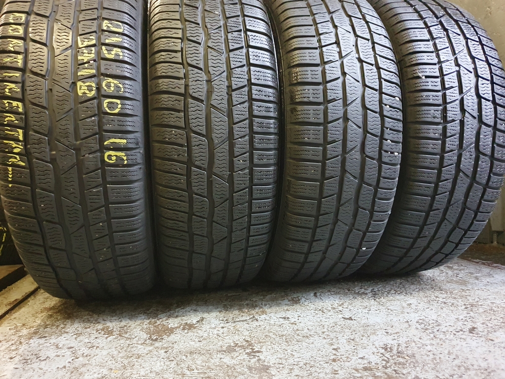 Шины бу 215 60 R16 Зима Continental Шины бу 215 60 R16 Зима Continental