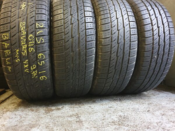 Шины бу 215 65 R16 M+S Barum