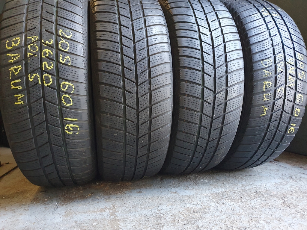 Шины бу 205 60 R16 Зима Barum Шины бу 205 60 R16 Зима Barum