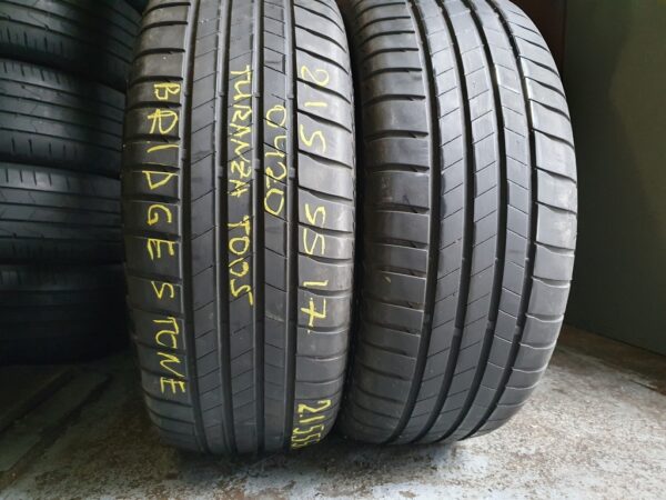 Шины бу 215 55 R17 Лето Bridgestone
