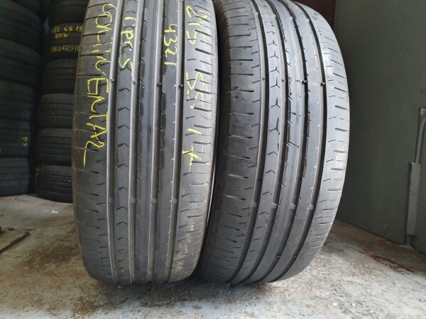 Шины бу 215 55 R17 Лето Continental