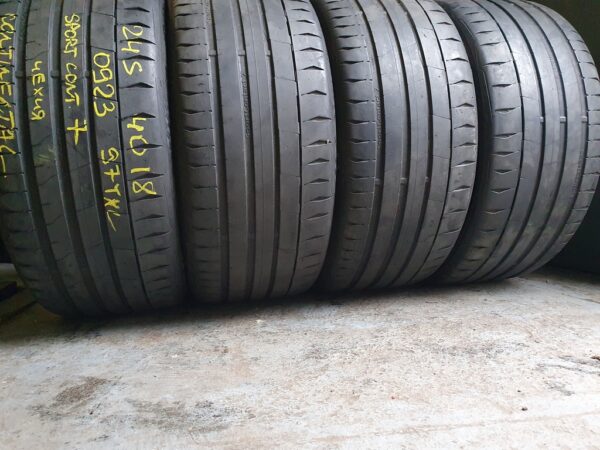 Шины бу 245 40 R18 Лето Continental