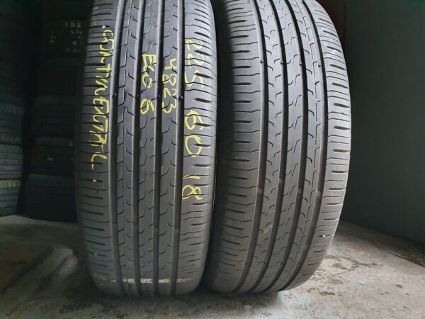 Шины бу 225 60 R18 Лето Continental