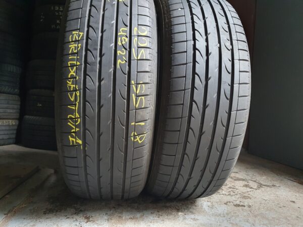 Шины бу 225 55 R18 Лето Bridgestone