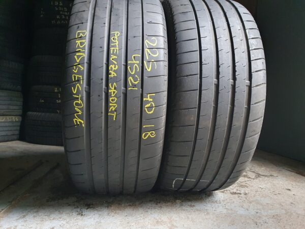 Шины бу 225 40 R18 Лето Bridgestone