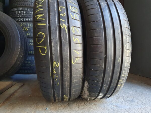 Шины бу 195 65 R15 Лето Dunlop
