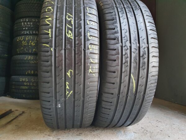 Шины бу 215 55 R17 Лето Continental